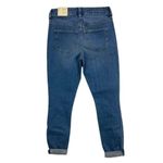 Universal Threads Universal Thread Medium Wash Destroyed Denim‎ High Rise Cuffed Skinny Jean Photo 1