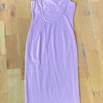 ASOS Bodycon Lilac Purple open Back Dress Size 8 Photo 7