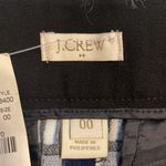 J.Crew Black and Blue Shorts with Geometric Pattern size 00 brand new Photo 6