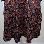 Carriage Court Vintage Paisley Floral Print Turtleneck Dress Size 8 Photo 9