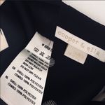 Cooper and Ella 𝅺euc  faux wrap Surplice ikat heart print blouse sz medium Photo 5