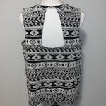 Old Navy  Aztec Print Cutout Sleeveless Tank Top Sz L Photo 6
