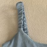 Beach Riot  Effie Top Denim Scrunch, Size Large, $98 Photo 7