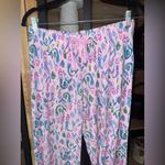 Lilly Pulitzer  pajamas pants mermaids night out print stretchy drawstring sea Photo 1