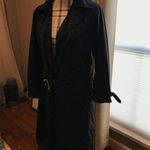Jil Sander  Women's Navy Trench Coat Photo 6