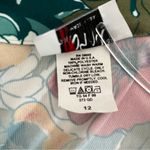 Vera VINTAGE Women’s Floral Shirt Fabric Buttons Bold Print Size 12 Made in USA Photo 5