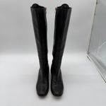 Jimmy Choo  Elegant Tall Block Heel Black Leather Sophisticated Boots IT 39.5 Photo 8