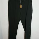 Ann Mashburn NWT - Laura Crop Pants in Army Green Stretch Career Work Photo 1