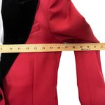 Racil Suit Jacket Virgin Wool 2 Button Jacket Red Black Blazer Size Fr. 36 US 4 Photo 10