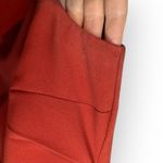 American Vintage VTG 90's Ava & Aiden Sleeveless Red Rouched Midi Dress Size 2 Christmas Holiday Photo 9