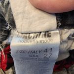 Machine Nouvelle Mode  Distressed gurge Jeans low rise skinny Size  27 Photo 6