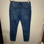 Driftwood Jackie High Rise Distressed Knee Skinny Denim Jeans Photo 6