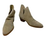 Free People Free People Charm Double V Ankle Boots Camel Suede Size Beige 37.5 US 7 Photo 4