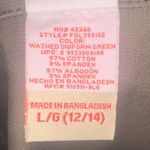 Faded Glory  Stretch Uniform Green Double Breasted Blazer Jacket Pockets Fitted  Photo 7