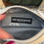 Emporio Armani  Silver & Cream Python Leather Top Zip Mini Bag Photo 5