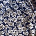 Free People  Navy Floral High Waist Shorts Photo 2