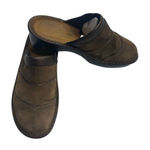 NAOT Women’s Brown Leather Slip on Clogs Size EU 40 US 8.5 Photo 0