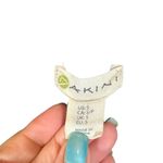 Akini Black & Gray Floral Mock Neck Long Sleeve 1/4 Zip Sweater Dress Women Sz S Photo 7