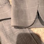 Madewell  Women's blue  Blazer  Small 70%Cotton 30%Linen Photo 6