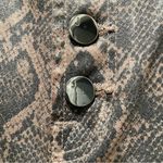 J Brand Lillie Coated High Rise Skinny Jeans Snakeskin Size 27 Photo 8