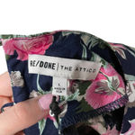 RE/DONE  x The Attico‎ Side Cascade Top Assorted Floral Print Size Large Photo 8