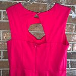 Betsey Johnson EXCELLENT CONDITION Fuchsia Pink Cutout Dress Size 12 Photo 3