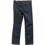 Faconable Women's Jeans Size 10 Dark Wash 98% Cotton 2% Spandex Straight Leg Blue Photo 4
