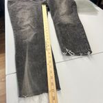 Old Navy Super Skinny Jeans Womens 14 Black High Rise Slim Pockets Frayed Hem Photo 9