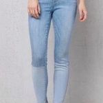 PacSun Mid-Rise Skinniest Ankle Two Tone Patch Jeans 25 Photo 0