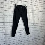 Banana Republic  Skinny Jeans Mid Rise Black Premium Denim Stretch Women’s 26 Y2K Photo 1