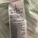 Old Navy  Light Green Striped Button Down Shirt Size Small Photo 6