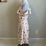 Belle Badgley Mischka  Nori Off Shoulder Floral Scuba Dress Photo 3