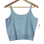 Old Navy NWT  Knit Sweater Tank Top Womens L Cozy Cropped Cotton Sleeveless Photo 1