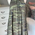 Z Supply  Camo Dress Knit Swing Womens Small Slip Swing Photo 2