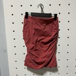 Sundry for Evereve Soleil High Waisted Ruched Soft Bodycon Mini Skirt Size S Photo 1