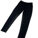 Lysse  Tummy Control Black Pull On Equestrian Suede Insert Leggings Photo 4