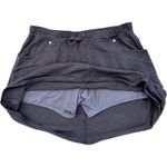 Kuhl  Black Cargo Mini Skort Pockets Built in Shorts Hiking Athletic Golf size L Photo 7