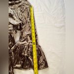 L'Agence Riley Velvet Tie Wrap Dress Mink, Size Medium Photo 13