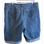 North Crest Women's Plus Size Bermuda Shorts - Size 18W - Blue Photo 1