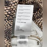 We The Free Free People Raw High Rise Snakeskin Printed Raw Ankle Jeans Photo 3