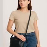 Bebe  Black Crossbody Bag with Adjustable Strap Photo 0