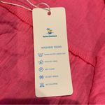 Beachsissi Pink Sleeveless V Nevk Tiered Dress size XL Photo 5