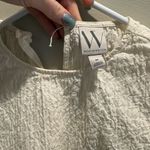 Worthington  Cream Blouse with Puff Sleeves Photo 1