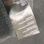 Free People  Black Ribbed Ottoman Slouchy Knit Tunic Cowl Mock Neck Size Small Photo 4