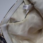 Oleg Cassini Brocade Off the Shoulder High Low Dress 6 Formal Floral Stunning Blue Photo 6