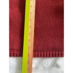W By Worth Brick Red Knit Funnel Neck Pullover Sweater Size Large Photo 8