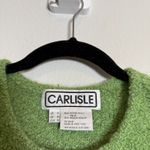 Anthropologie Vintage Y2K Thick Knit Sweater Tank Green Photo 2