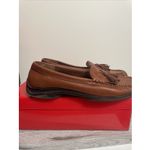 Anne Klein Graceanns Iflex tobacco leather 9 1/2 M women's slip on tassels Photo 2