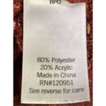 SO -2. Juniors' ® Women's Cropped Mockneck Spacedye Pullover Sweater Red Medium Photo 7