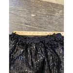 Nichole‎ Lynel The Label Mini skirt sequin bubble black Size Large Glam Cocktail Photo 8